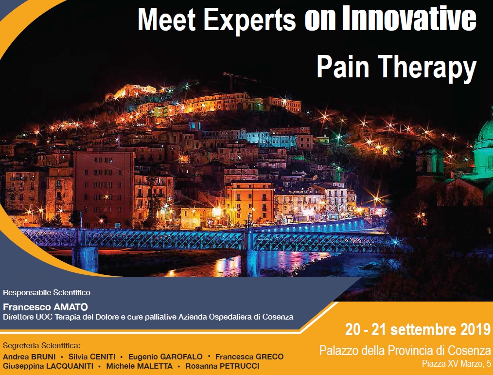 Meet experts on innovative Pain Therapy